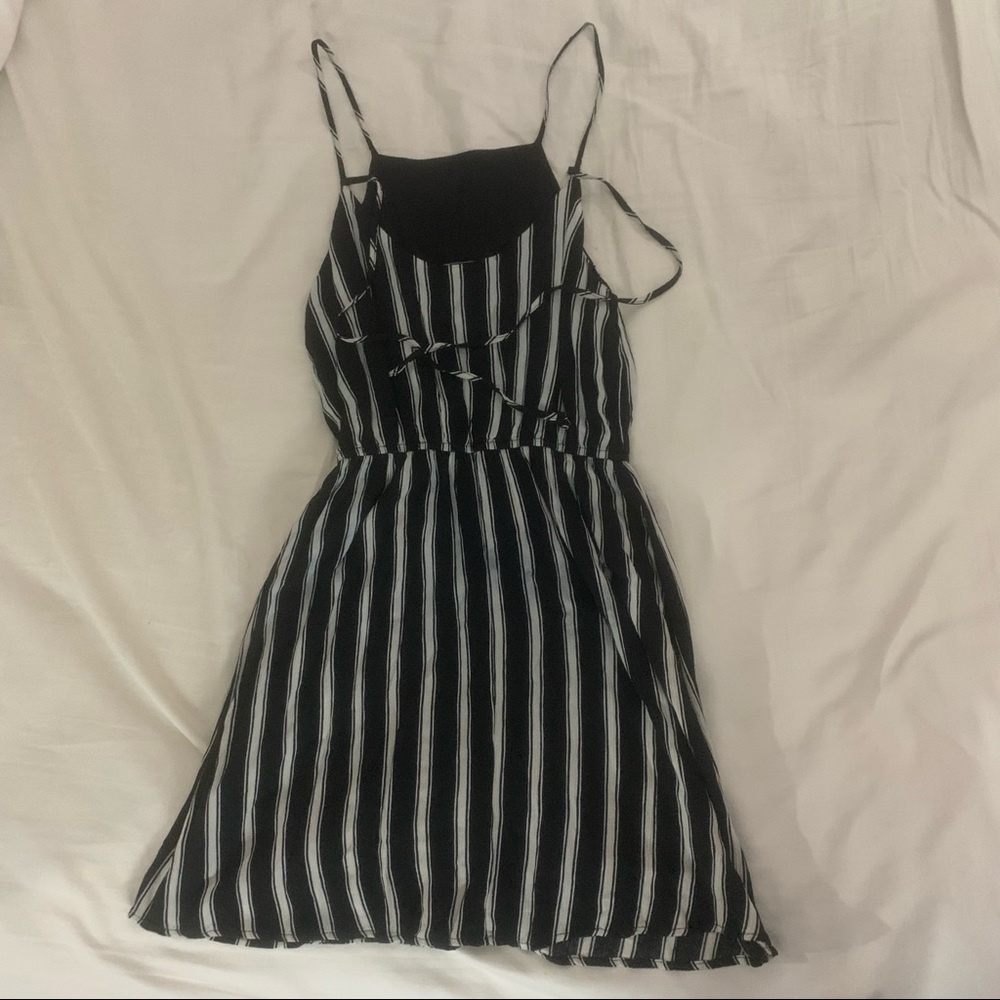 Striped Mini Dress - Picture 2 of 3